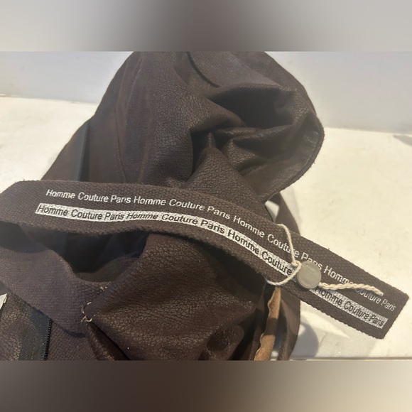 Daniele Alessandrini Homme brown duffle bag - Picture 5 of 6